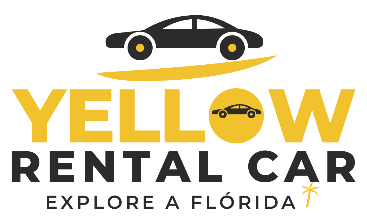 Yellow Rental Car